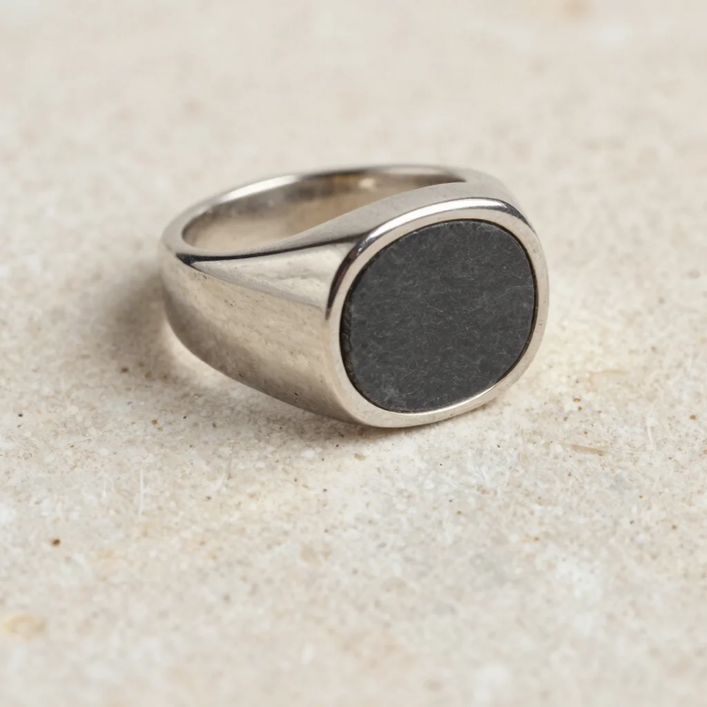 Slate Signet Ring